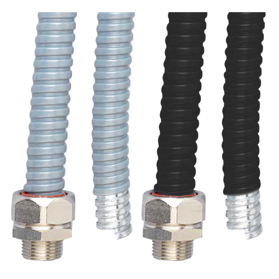 Металорукав в герметичній ПВХ-оболонці, д.10мм, 6071-010