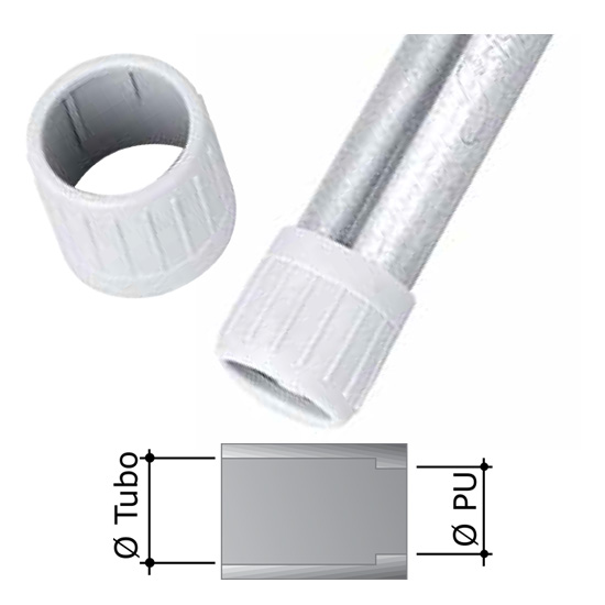 Кінцева втулка, зовнішня Д.16ММ 6097L16B