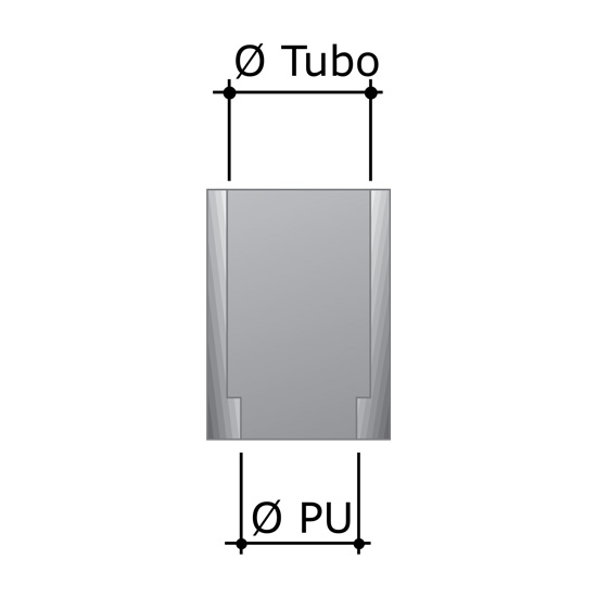 Кінцева втулка, зовнішня Д.16ММ 6097L16B