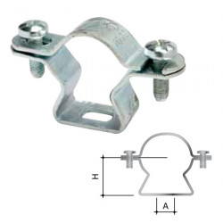 Сталевий хомут для труб Д.16-3/8” 6040-16