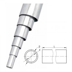 Труба сталь нержавіюча марки AISI 304 д.40мм 6700-40L4