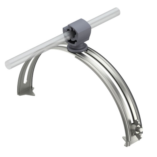 Гребневий тримач дроту 132 K-VA нержавіюча сталь