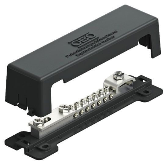 Шина зрівнювання потенціалів, для зовнішнього використання 1809 A нержавіюча сталь