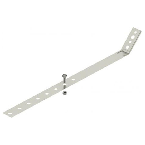 Хомут на водоспуск 301 V-VA нержавіюча сталь