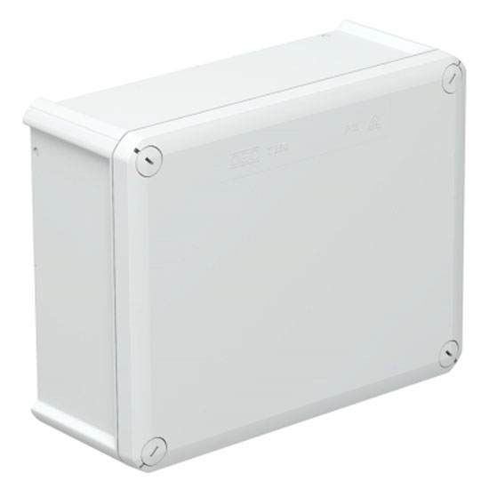Коробка розподільча Т-серії без кабельних вводів, 240х190х95, ІР66, ультрафіолетостійкий, ударостійкий поліпропілен T 250 OE