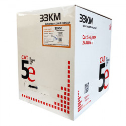 Кабель мережевий 305м 5e F/UTP PE 4х2х24 AWG 
