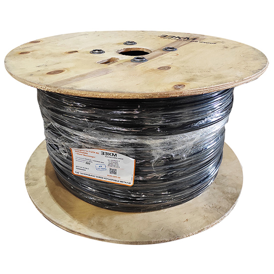 Кабель мережевий 500м 5e F/UTP PE 4х2х24 AWG + Steel Messenger  (Трос 7*0,5)