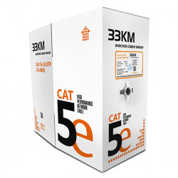 Кабель мережевий 305м 5e U/UTP 4х2х24 AWG