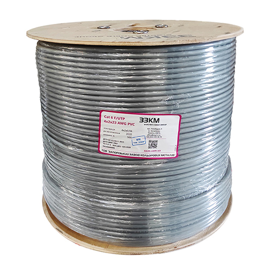 Кабель мережевий 500м 6 F/UTP 4х2х23 AWG