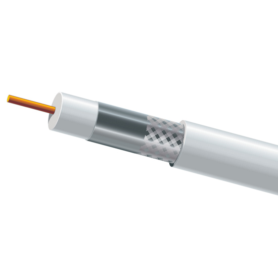 Телевізійний кабель 300м RG 6 Coaxial