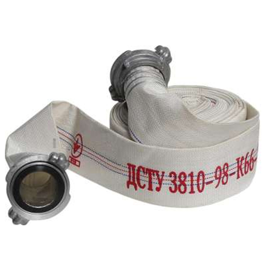 Рукав пожежний напірний з ∅66мм із двома ГР-70