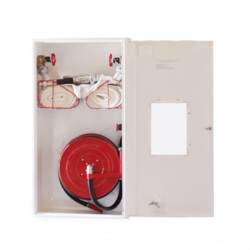 Кран-комплект пожежний для житлових будинків поверховий HW-25-52Wkd-2 (2 крана на 2 стояках)